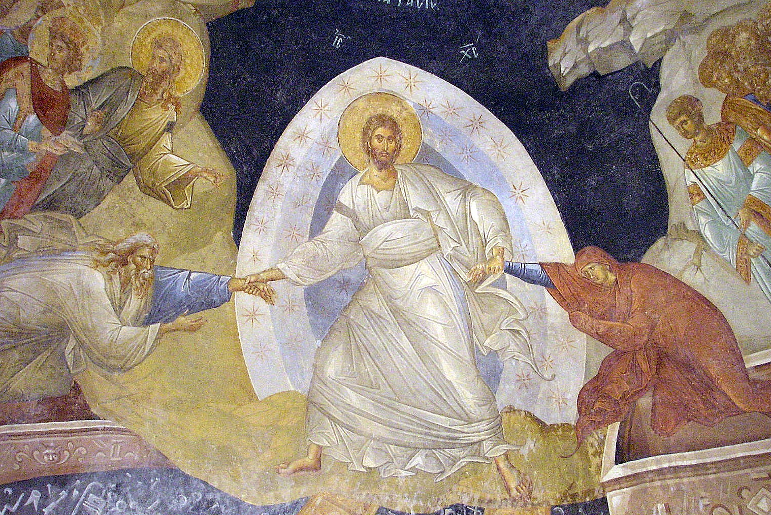 Воскресение Христово. Монастырь Хора. XIV в.