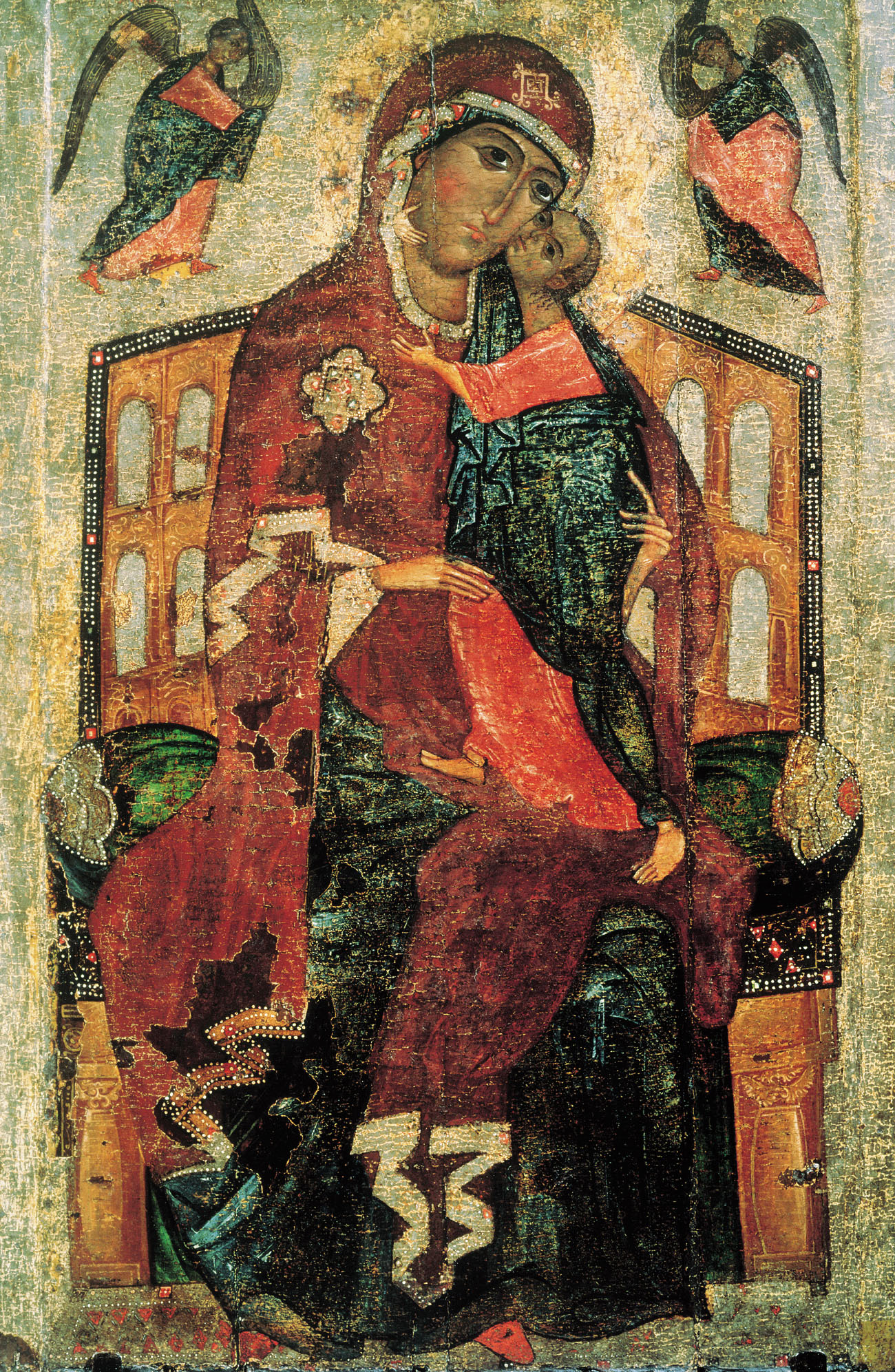 Толгская икона Божией Матери. XIII в.